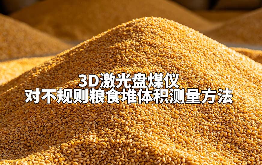 3D激光盘煤仪对不规则粮食堆体积测量方法 3D激光盘煤仪对不规则粮食堆体积测量方法