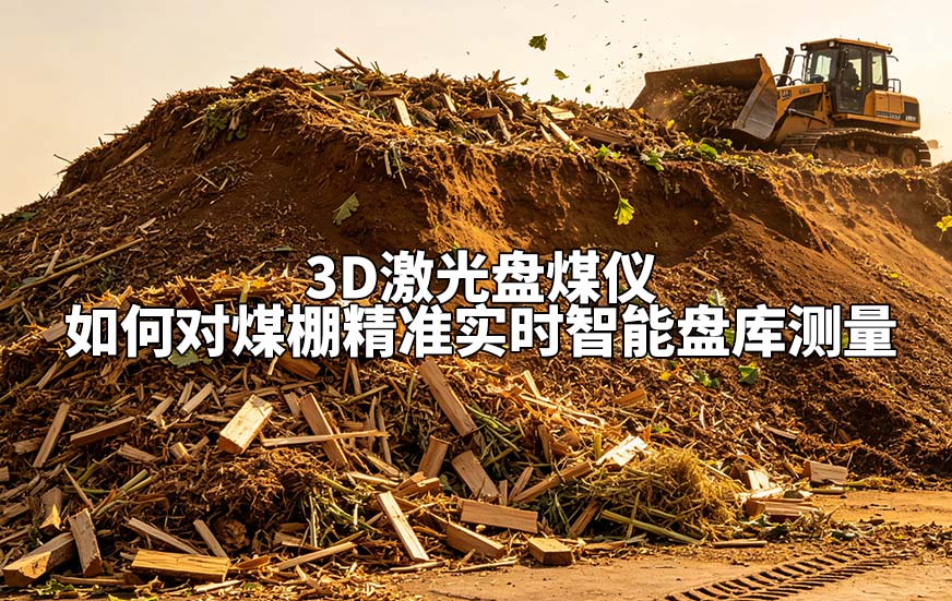 3D激光盘煤仪如何对生物质料堆体积实时监测 3D激光盘煤仪如何对生物质料堆体积实时监测