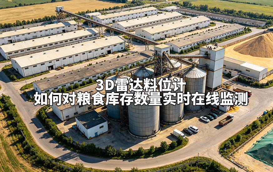 3D雷达料位计如何对粮食库存数量实时在线监测
