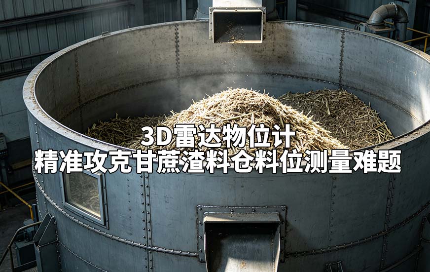 3D雷达物位计精准攻克甘蔗渣料仓料位测量难题