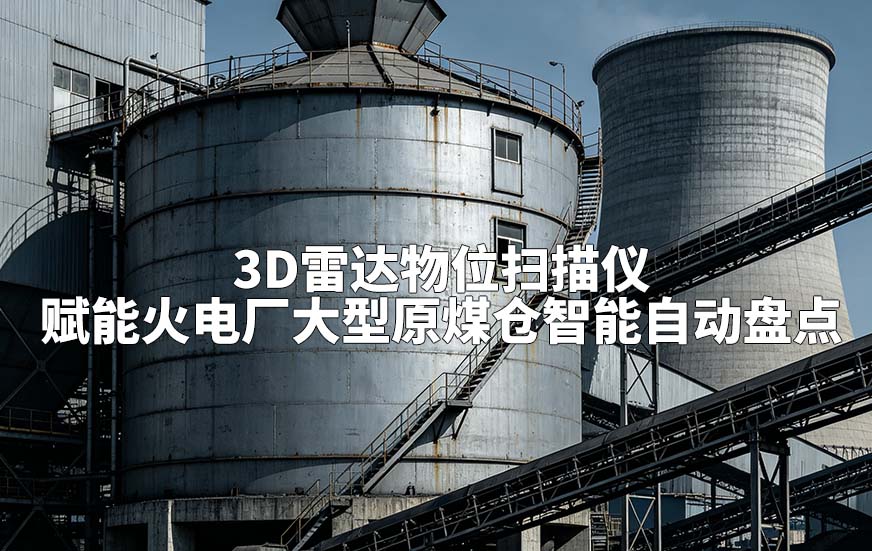 3D雷达物位扫描仪赋能火电厂大型原煤仓智能自动盘点 3D雷达物位扫描仪赋能火电厂大型原煤仓智能自动盘点