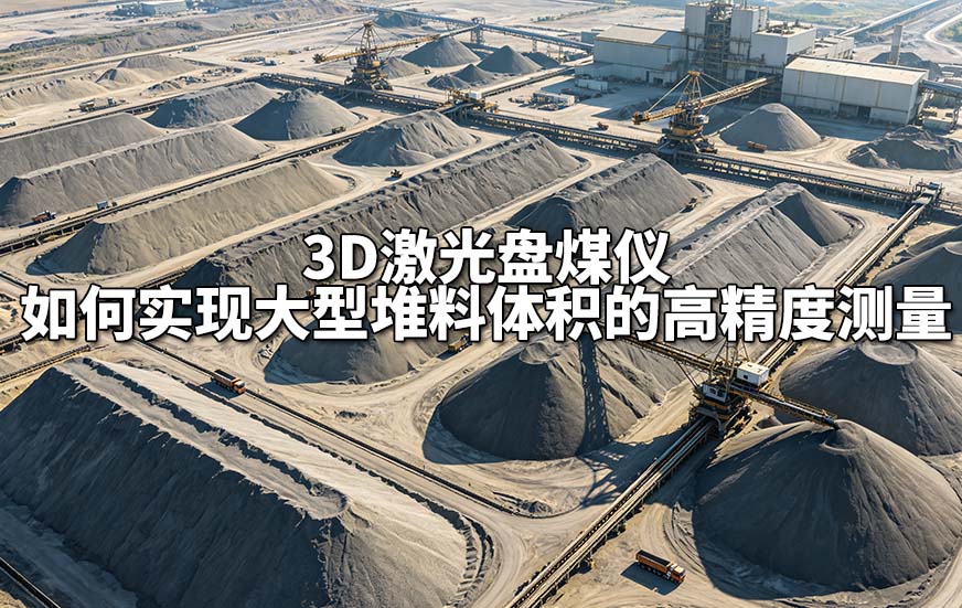 3D激光盘煤仪如何实现大型堆料体积的高精度测量 3D激光盘煤仪如何实现大型堆料体积的高精度测量