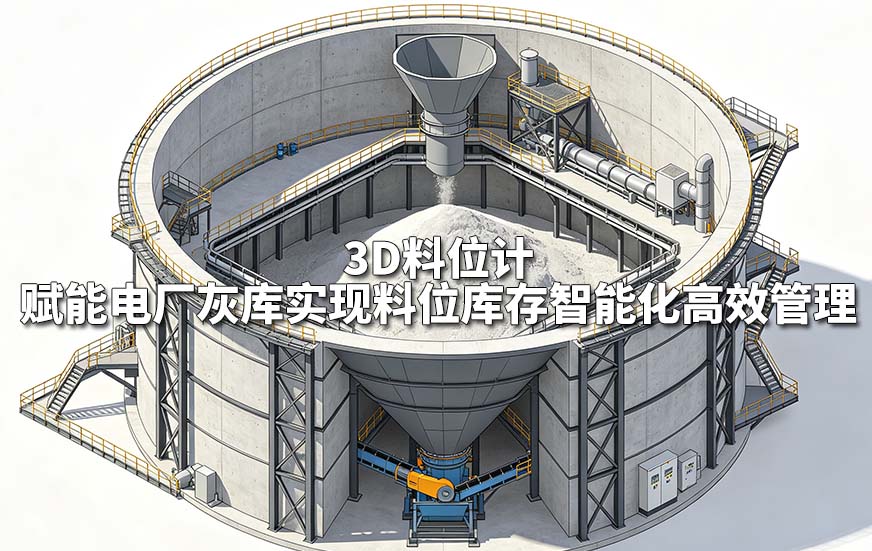 3D料位计赋能电厂灰库实现料位库存智能化高效管理 3D料位计赋能电厂灰库实现料位库存智能化高效管理