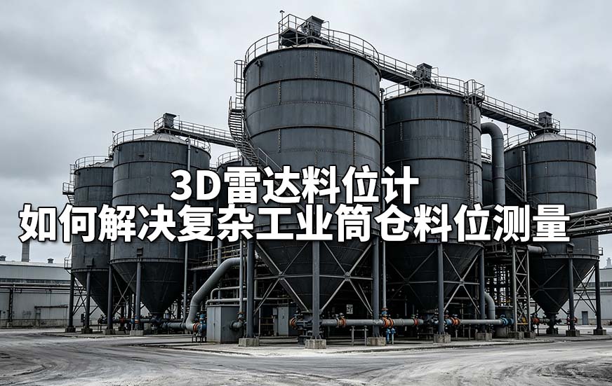 3D雷达料位计如何解决复杂工业筒仓料位测量 3D雷达料位计如何解决复杂工业筒仓料位测量