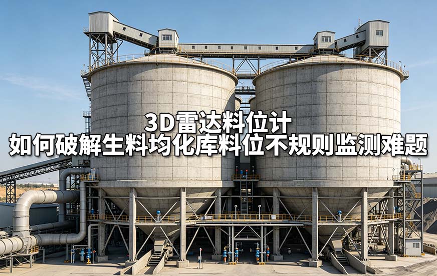 3D雷达料位计如何破解生料均化库料位不规则监测难题 3D雷达料位计如何破解生料均化库料位不规则监测难题