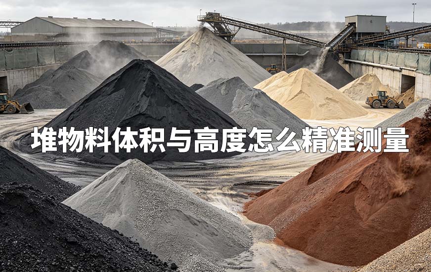 堆物料体积与高度怎么精准测量 堆物料体积与高度怎么精准测量
