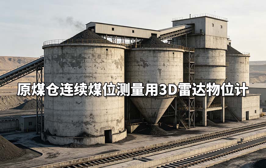 原煤仓连续煤位测量用3D雷达物位计