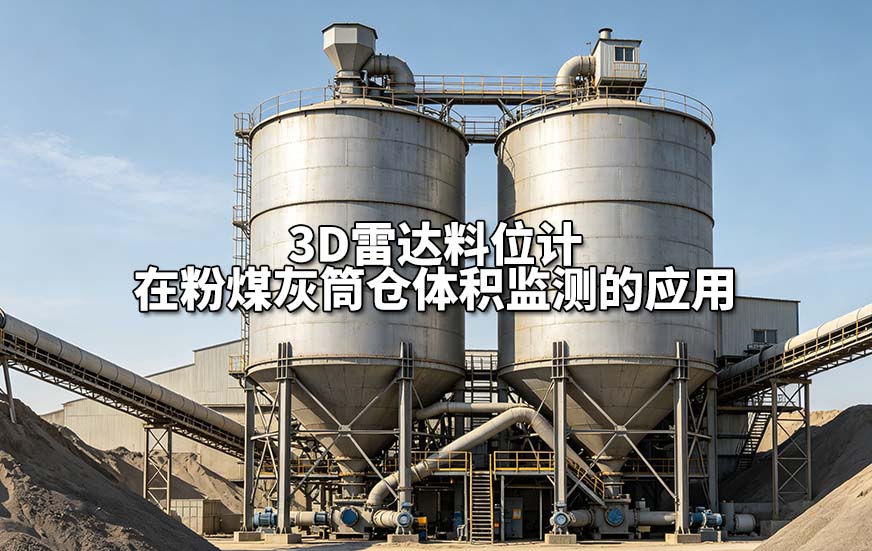 3D雷达料位计在粉煤灰筒仓体积监测的应用 3D雷达料位计在粉煤灰筒仓体积监测的应用