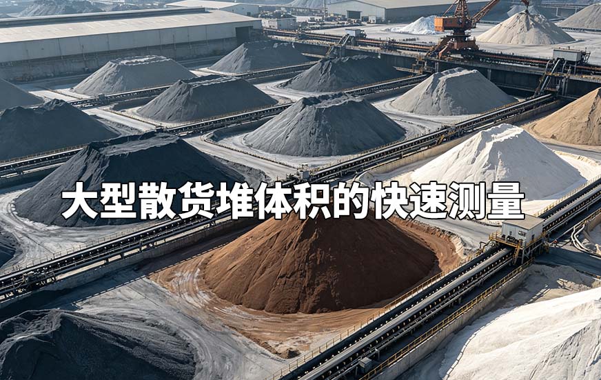 大型散货堆体积的快速测量
