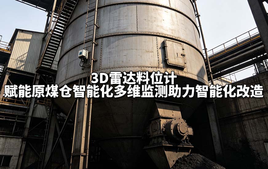 3D雷达料位计赋能原煤仓智能化多维监测助力智能化改造 3D雷达料位计赋能原煤仓智能化多维监测助力智能化改造
