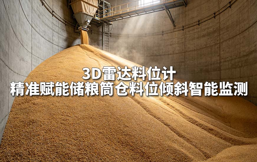 3D雷达料位计精准赋能储粮筒仓料位倾斜智能监测 3D雷达料位计精准赋能储粮筒仓料位倾斜智能监测