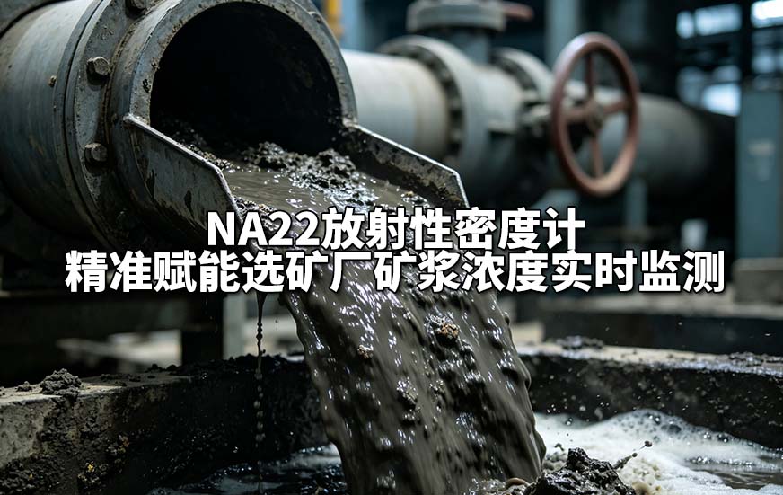 Na22放射性密度计精准赋能选矿厂矿浆浓度实时监测 Na22放射性密度计精准赋能选矿厂矿浆浓度实时监测