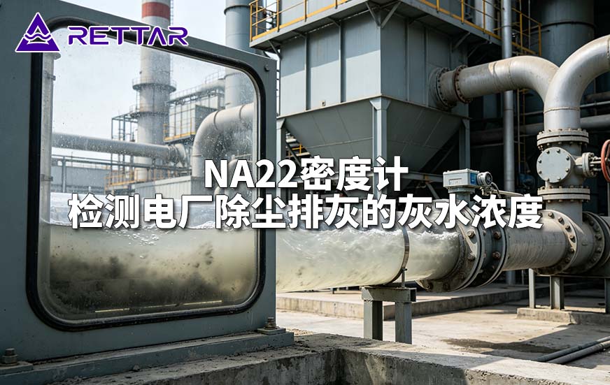 Na22密度计检测电厂除尘排灰的灰水浓度
