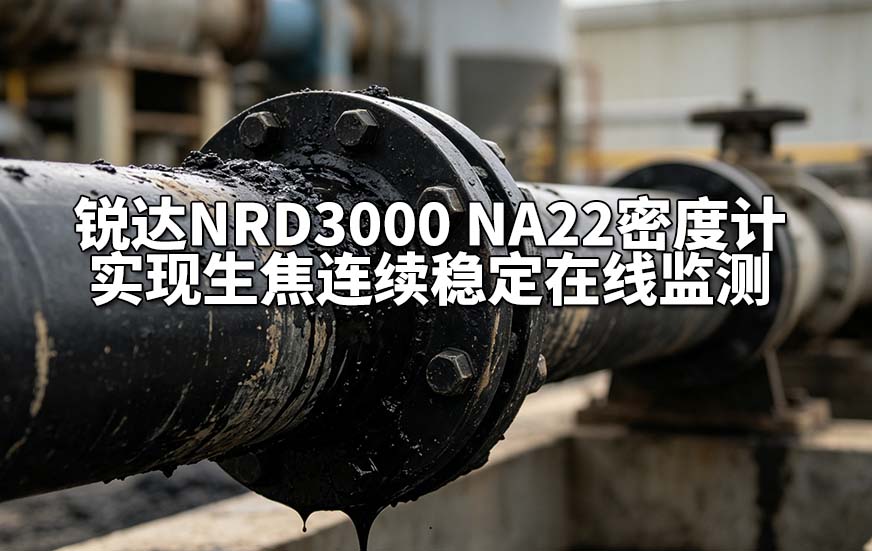 锐达NRD3000 Na22密度计实现生焦连续稳定在线监测 锐达NRD3000 Na22密度计实现生焦连续稳定在线监测