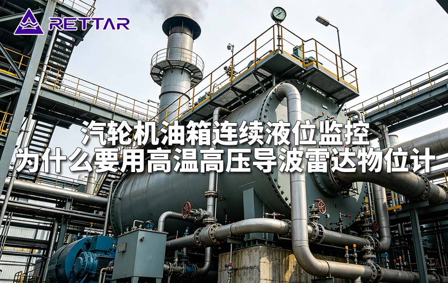 汽轮机油箱连续液位监控为什么要用高温高压导波雷达物位计