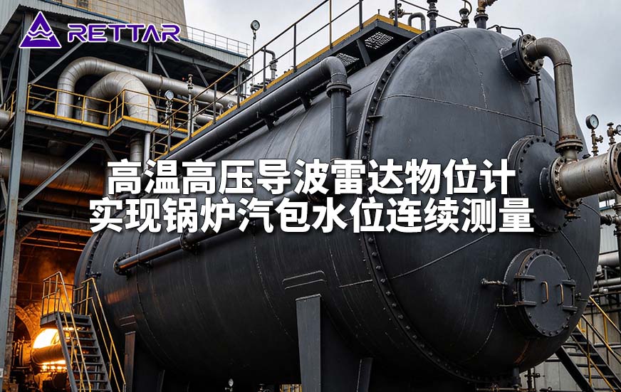 高温高压导波雷达物位计实现锅炉汽包水位连续测量