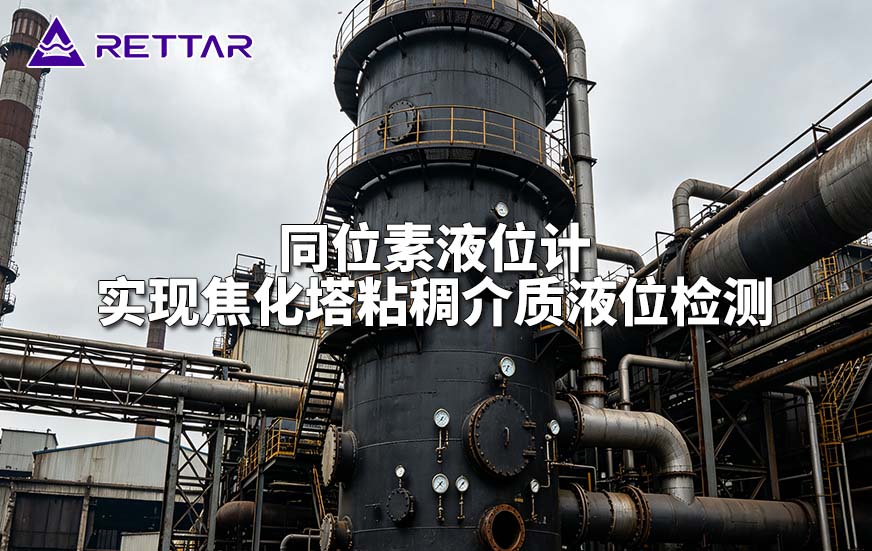 同位素液位计实现焦化塔粘稠介质液位检测