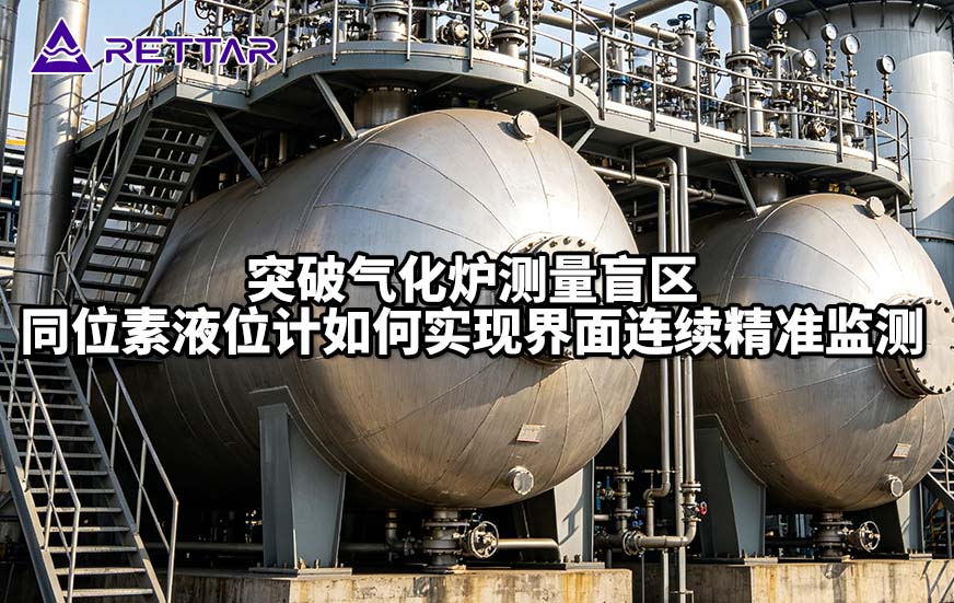 突破气化炉测量盲区同位素液位计如何实现界面连续精准监测