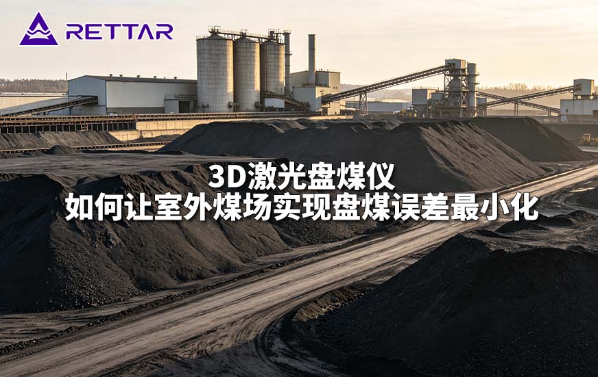 3D激光盘煤仪如何让室外煤场实现盘煤误差最小化