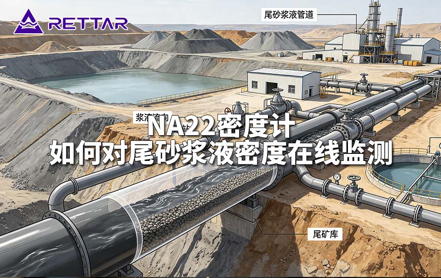 Na22密度计如何对尾砂浆液密度在线监测
