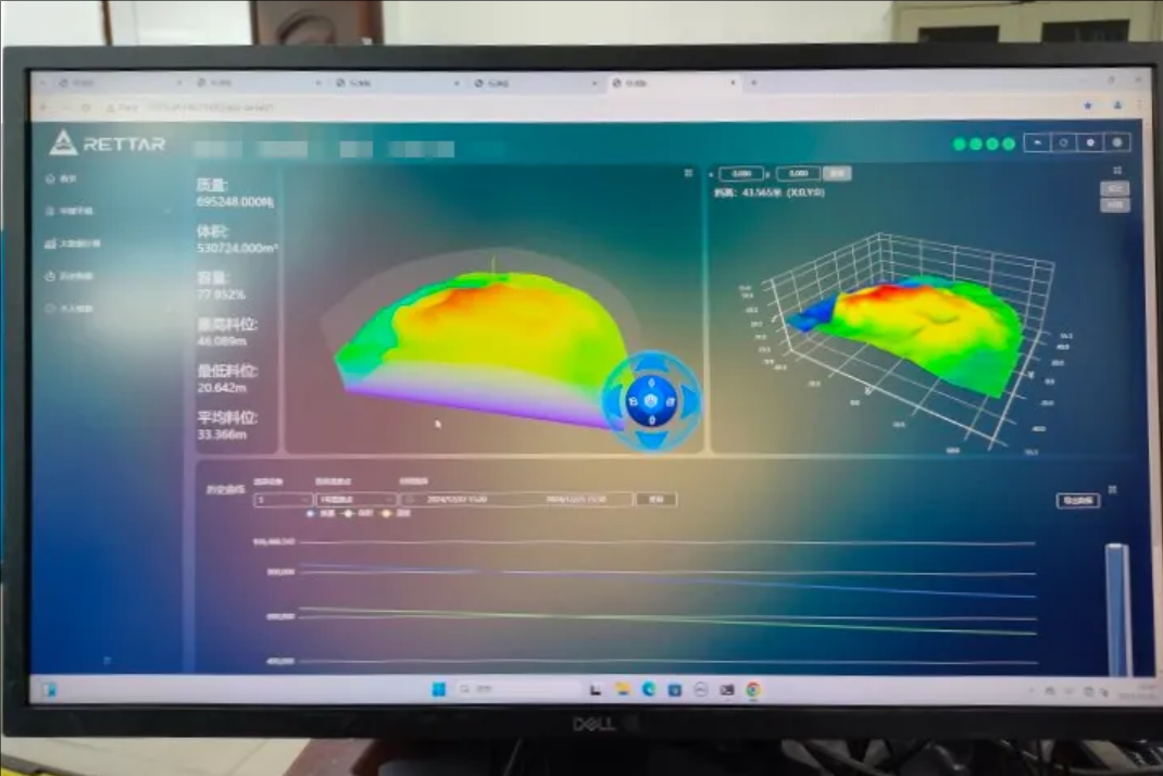 3D雷达扫描机器人助力堆场盘料智能化3