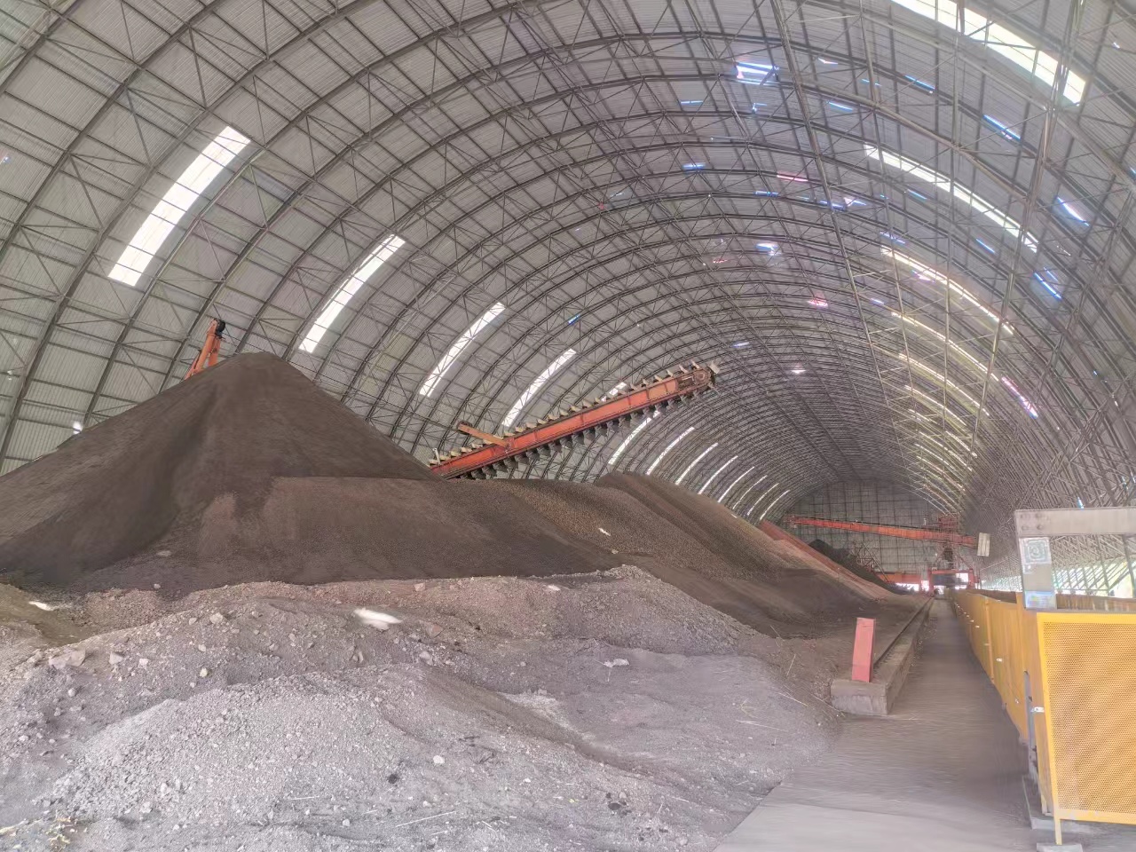 大型煤炭矿石堆体积测量 大型煤炭矿石堆体积测量