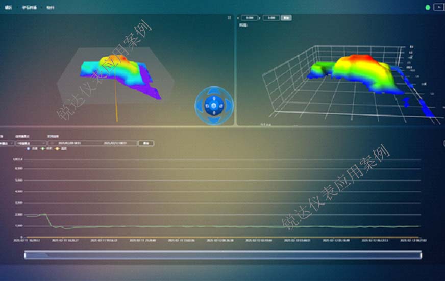 电厂料棚物料体积盘库1