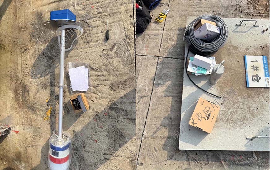 粮食筒仓高粉尘料位体积测量案例1