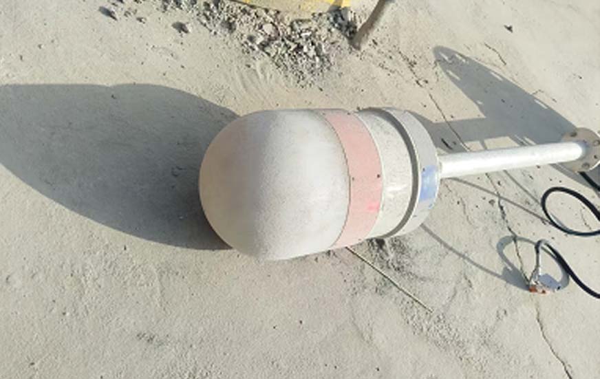 水泥筒仓高粉尘+高湿度料位体积盘库1