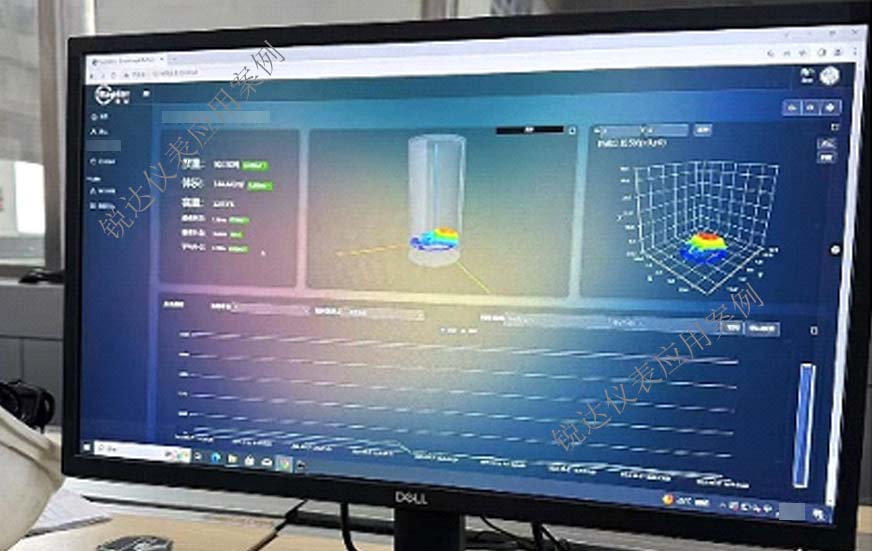 豆粕仓料位体积实时监测2