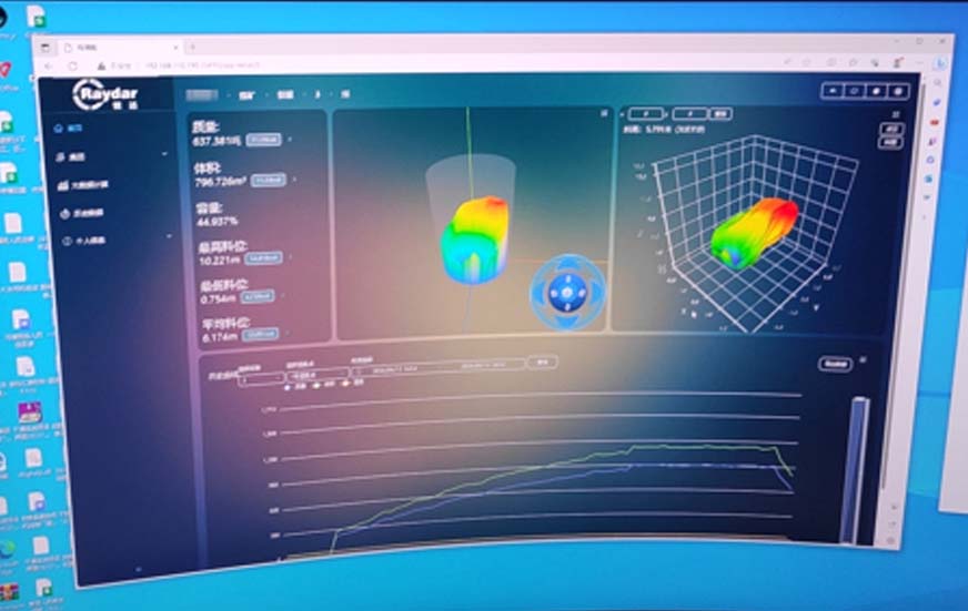 煤矿料位体积实时盘点2