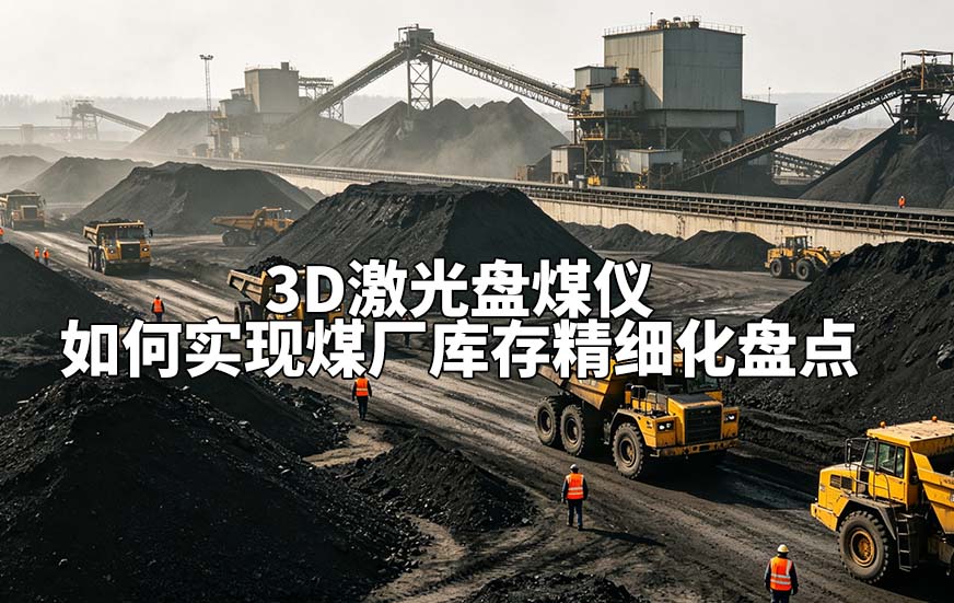 3D激光盘煤仪如何实现煤厂库存精细化盘点 3D激光盘煤仪如何实现煤厂库存精细化盘点